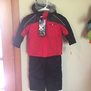 Boys 2 piece snow suit